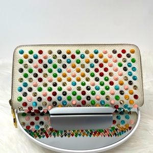 Christian Louboutin Stud Multicolor Wallet